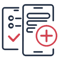 Icon to indicate responsiveness